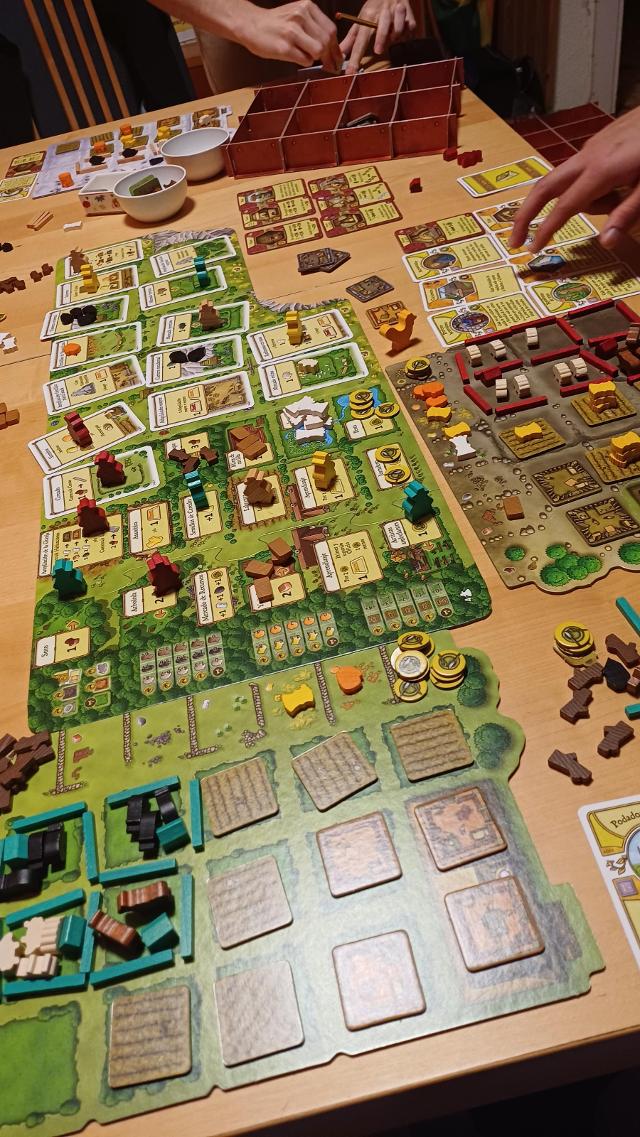 Agricola 15 auf dem Tisch, Foto von Iker de neira