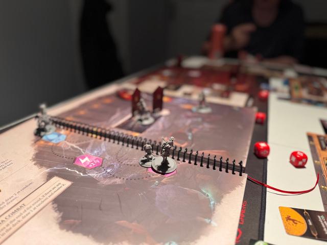 Divinity Original Sin: The Board Game on the table, photo by Charlie King