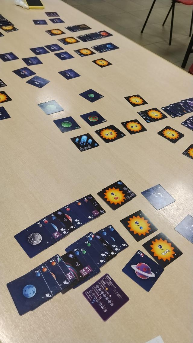桌上的Point Galaxy,照片来自 Amy