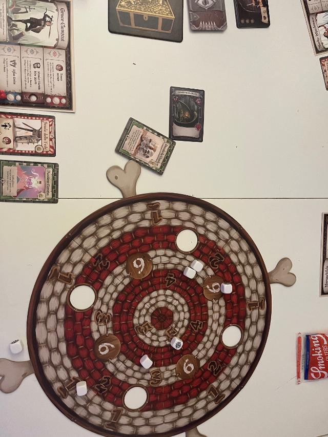 Dungeon Fighter: Second Edition on the table, photo by rox