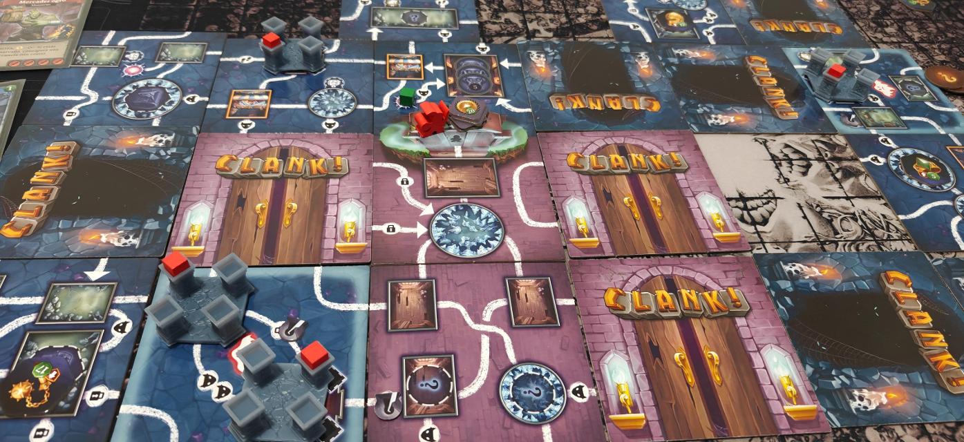 Clank!: Catacumbas sobre la taula, foto de Sergio M.