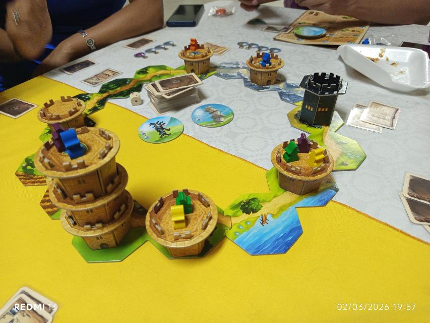 Wandering Towers on the table, photo by MarFe MaAn