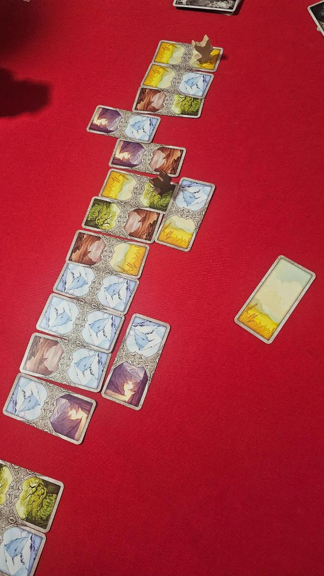 Odin's Ravens (Second Edition) on the table, photo by Gent Canaj