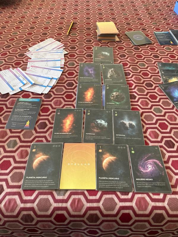 Stellar sobre la taula, foto de David