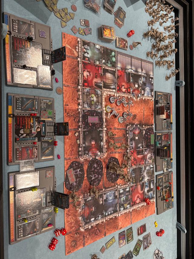 Zombicide: Invader op tafel, foto van neogeneration