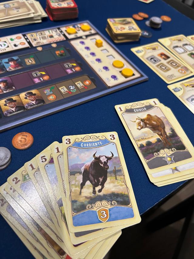 Great Western Trail: Second Edition sur la table, photo de David
