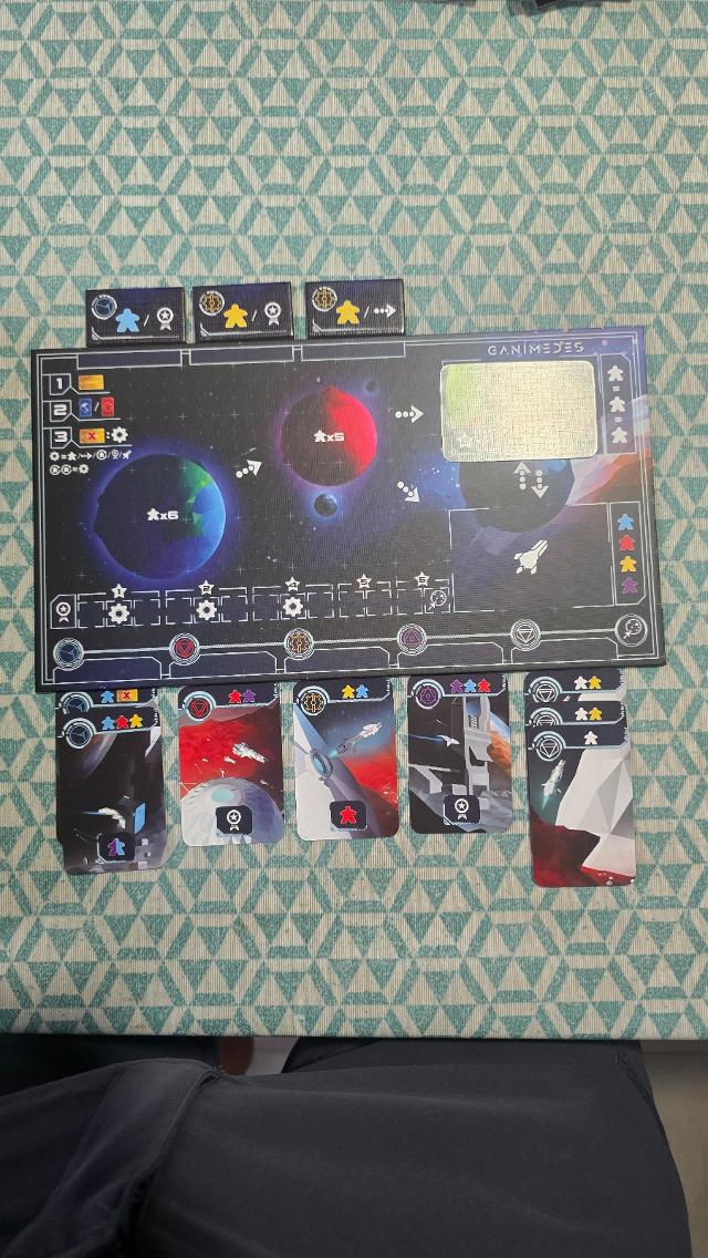 Ganymede on the table, photo by Daniel Martín Romo Parra