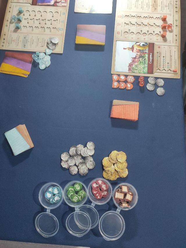 Khôra: Rise of an Empire on the table, photo by Даниил