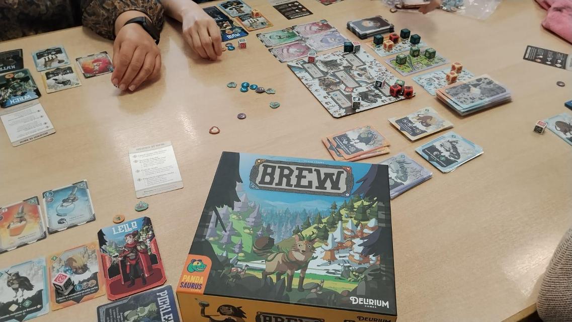 Brew sul tavolo, foto di Amy
