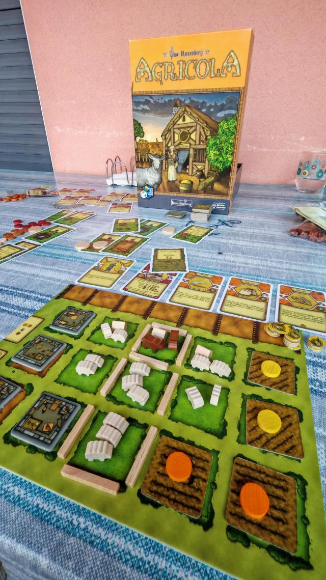 Agricola (Revised Edition) pöydällä, kuva: Christian CP BCN