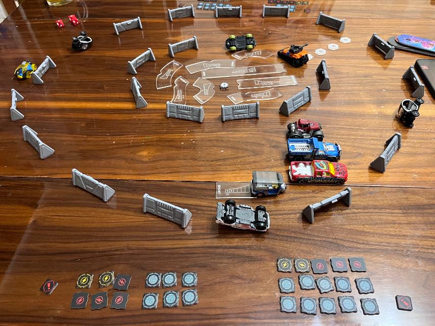 Gaslands: Refuelled on the table, photo by Vadim Yangunaev