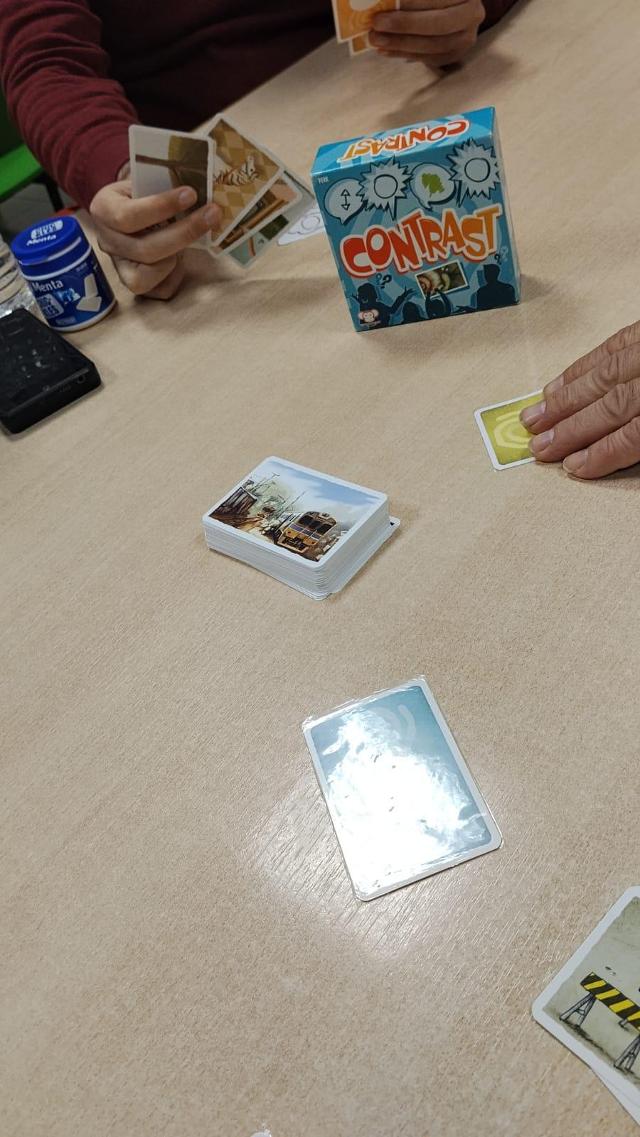 Contrast on the table, photo by Amy
