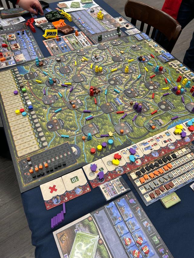 Imperial Steam sur la table, photo de David