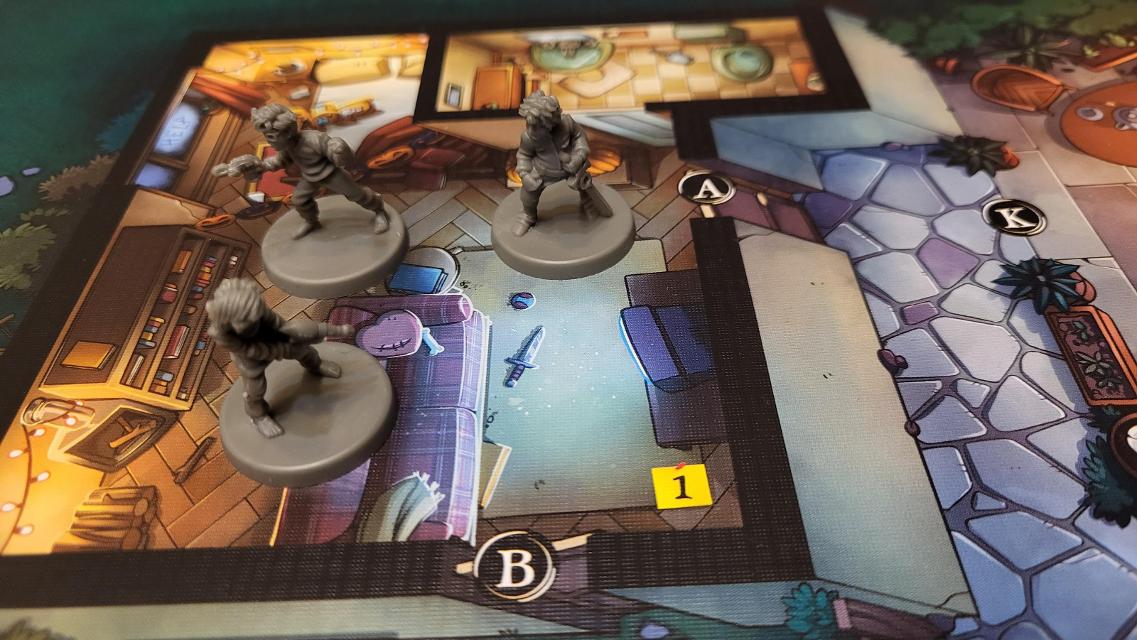 Boogeyman: The Board Game on the table, photo by Borja Giner