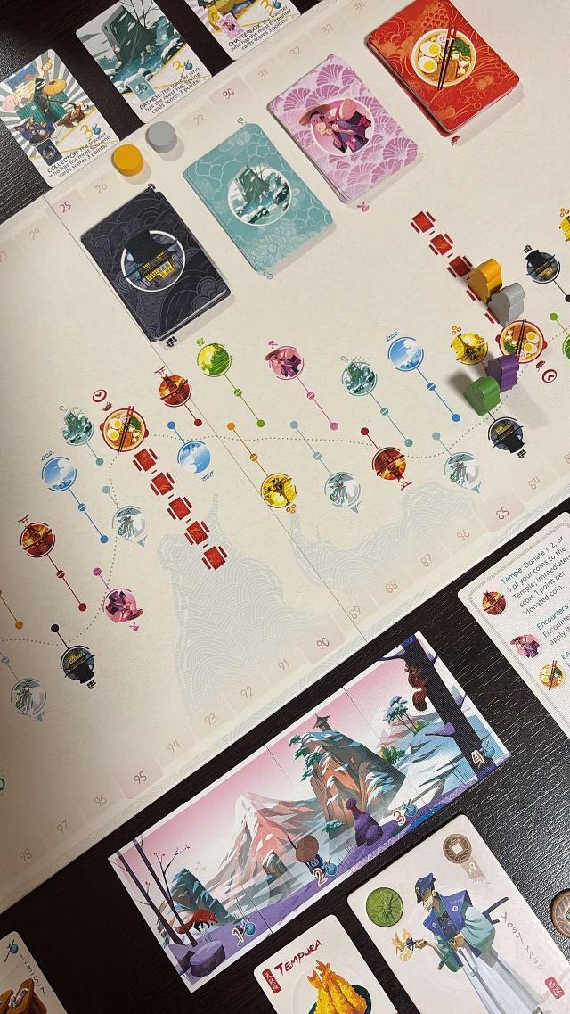 Tokaido on the table, photo by Gent Canaj