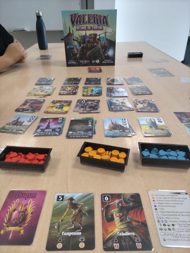 Valeria: Card Kingdoms on the table, photo by Amy