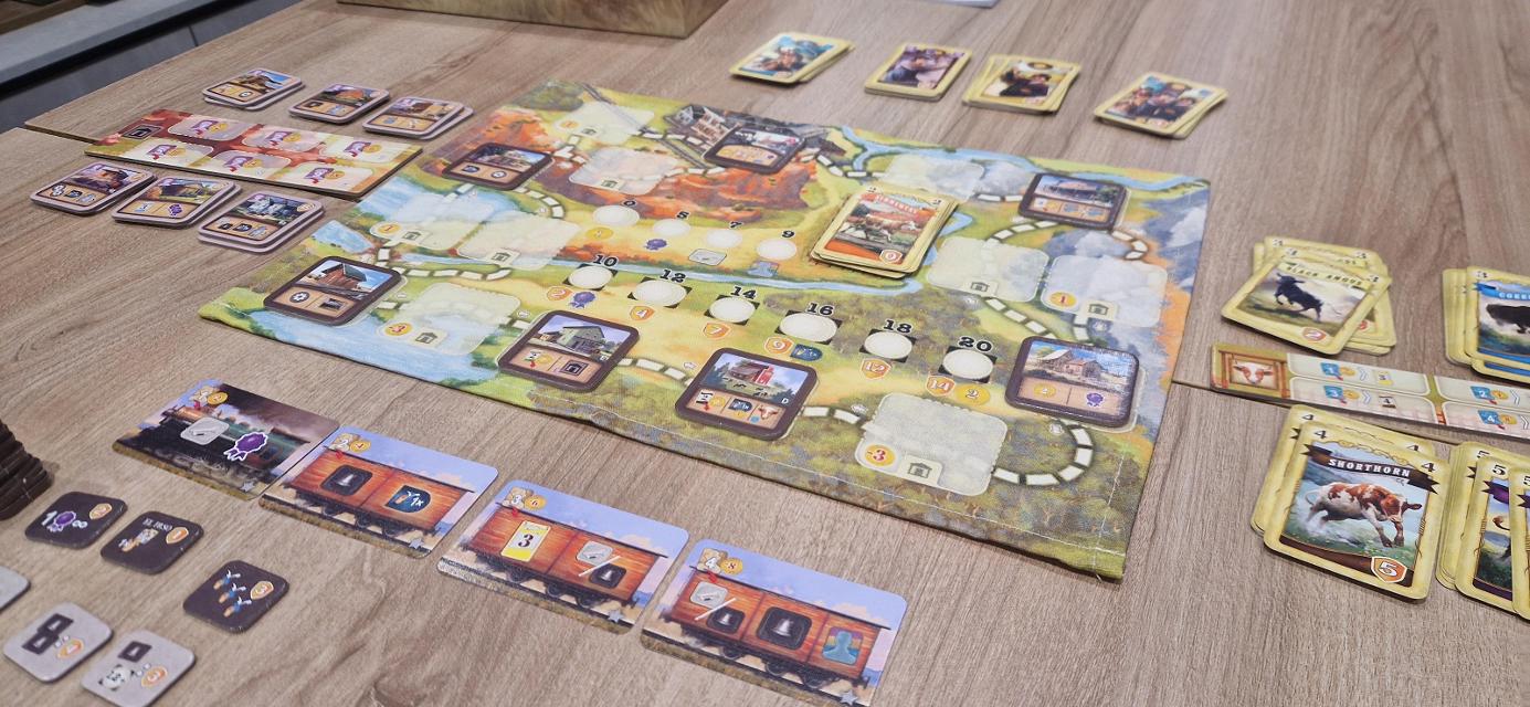 Great Western Trail: El Paso on the table, photo by Pere
