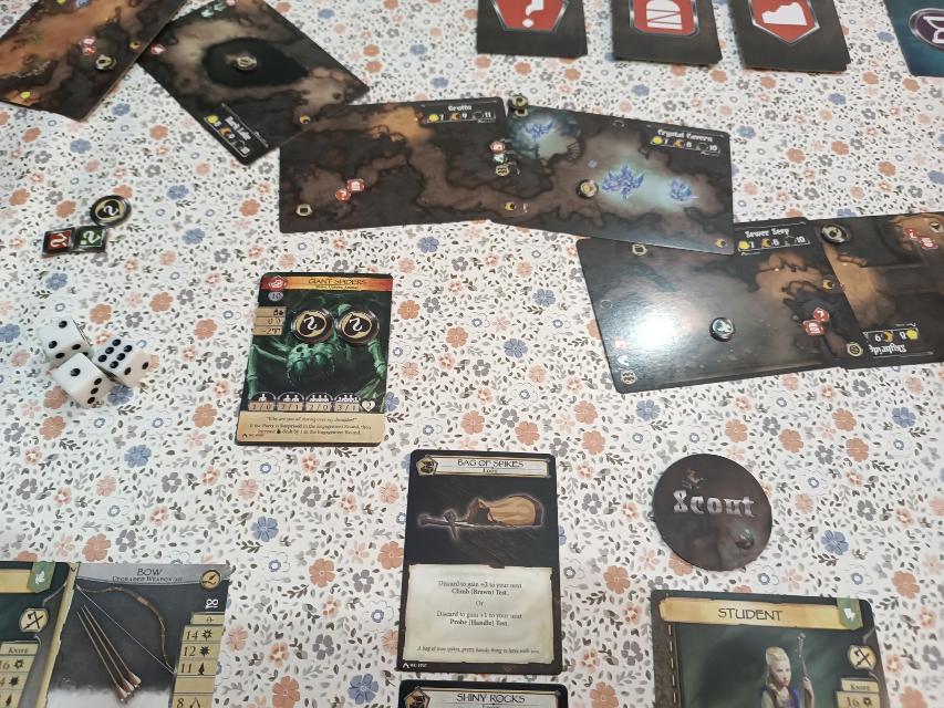 Legends Untold: Weeping Caves Novice Set on the table, photo by Viafora - Francesc