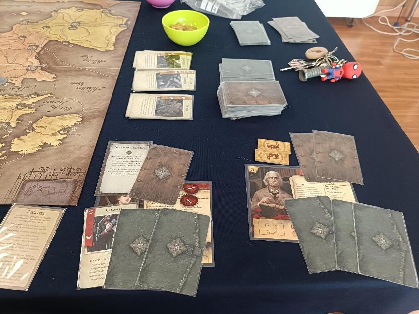 La Furia de Drácula sobre la taula, foto de Roque