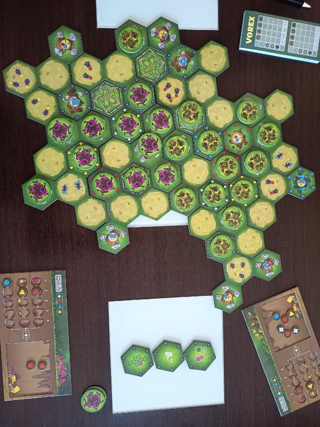 Vorex on the table, photo by Azucarilla
