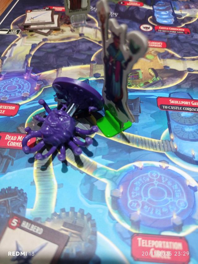 Horrified: Dungeons & Dragons on the table, photo by MarFe MaAn