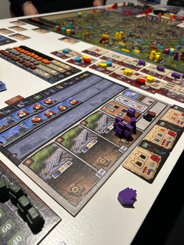 Imperial Steam sur la table, photo de David