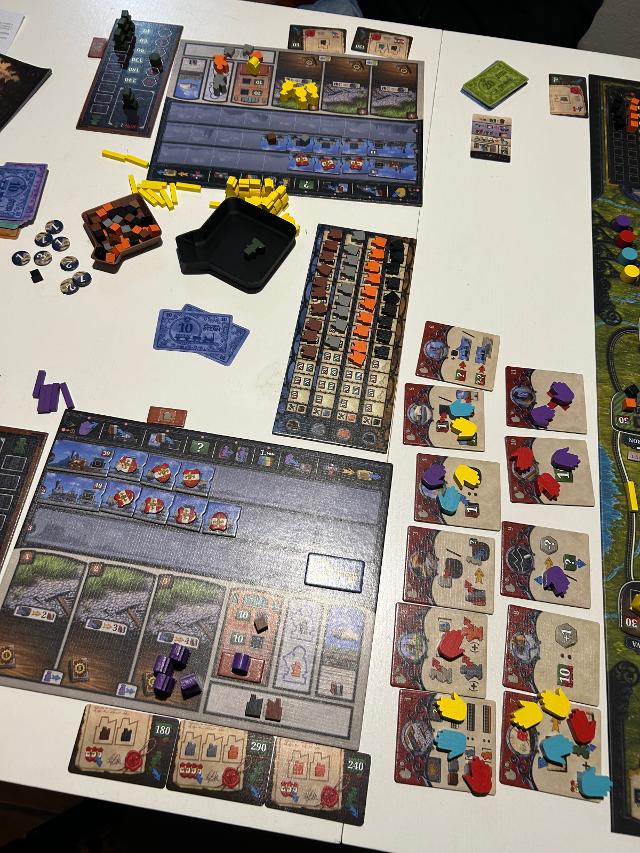 Imperial Steam sur la table, photo de David