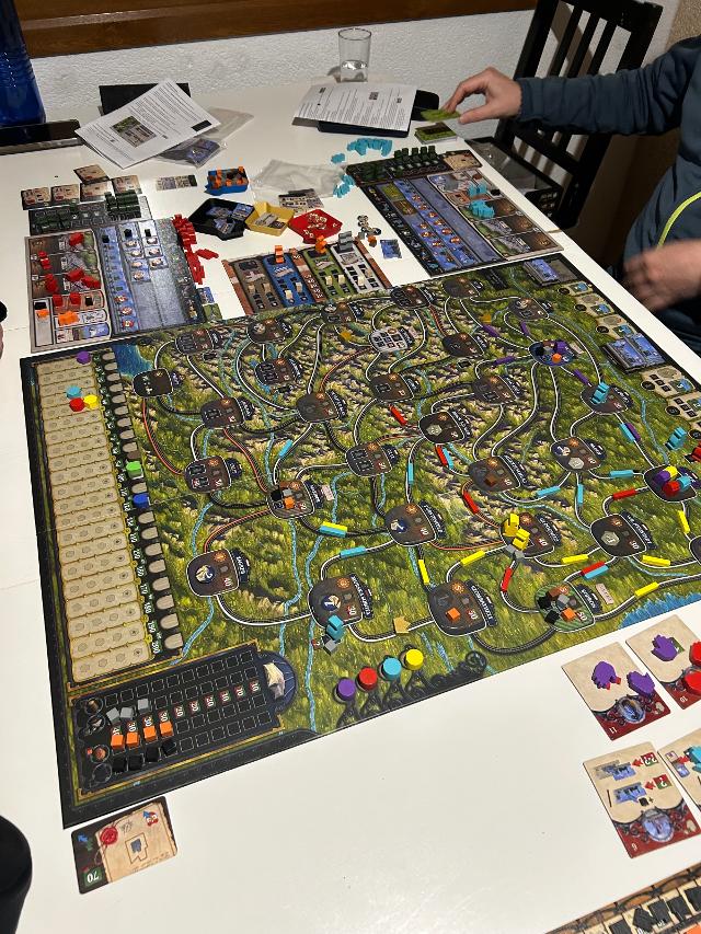 Imperial Steam sur la table, photo de David