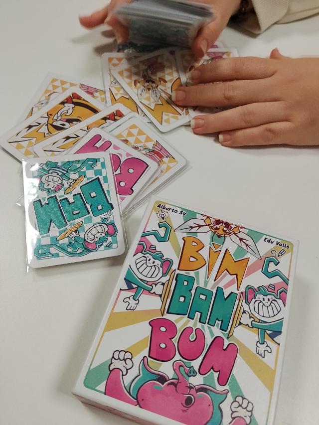 Bim Bam Bum on the table, photo by Amy