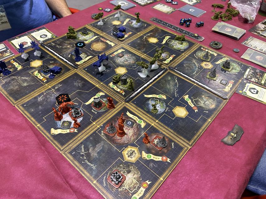 Forbidden Stars on the table, photo by Enol Martínez Pérez “MrTaikyo”