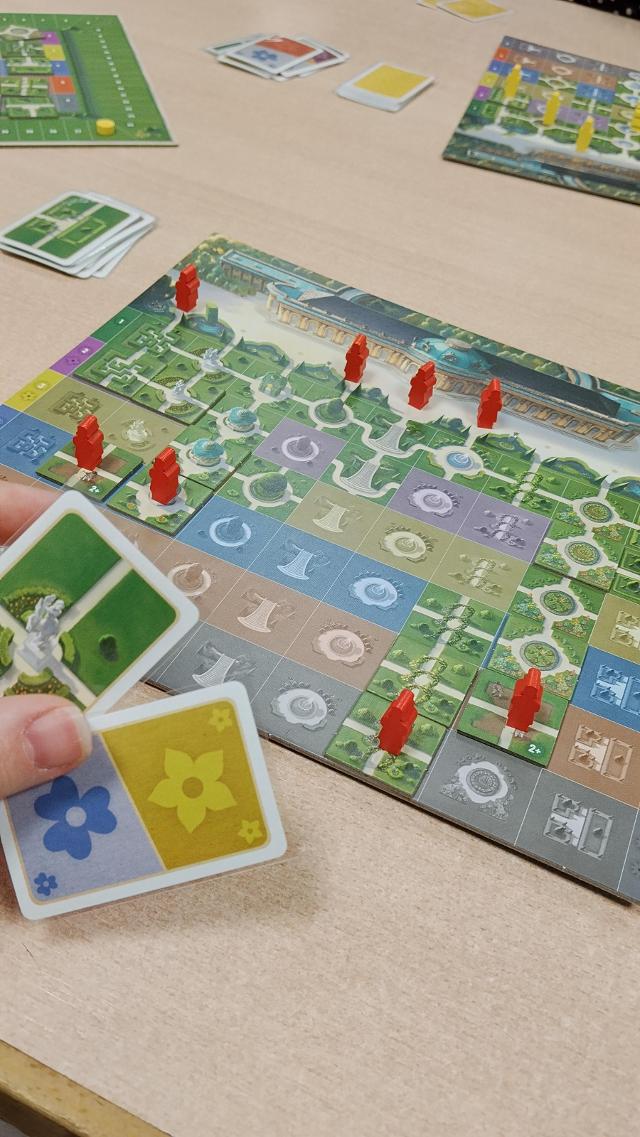 Sanssouci on the table, photo by Amy