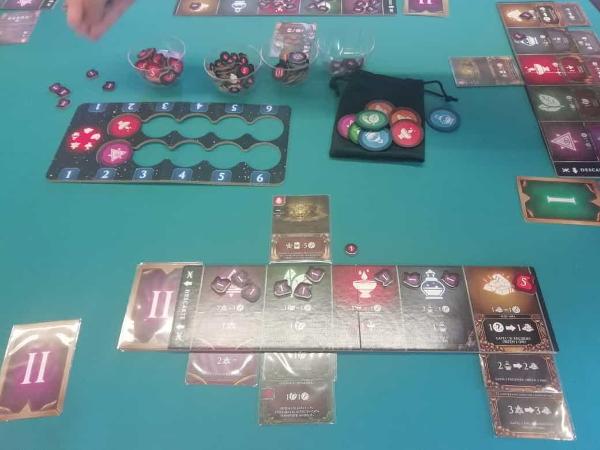 Arcana Rising on the table, photo by Shinychi3