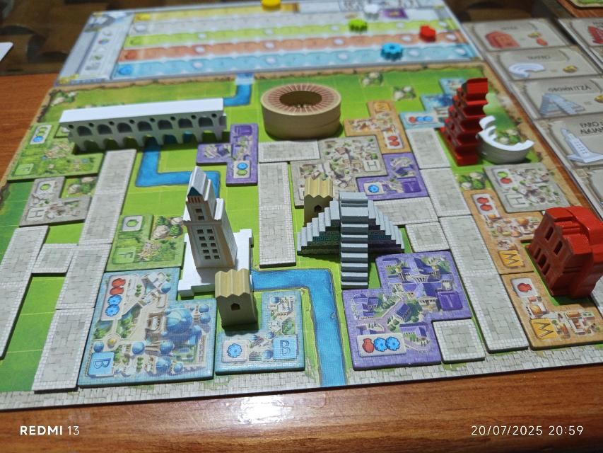 World Wonders on the table, photo by MarFe MaAn