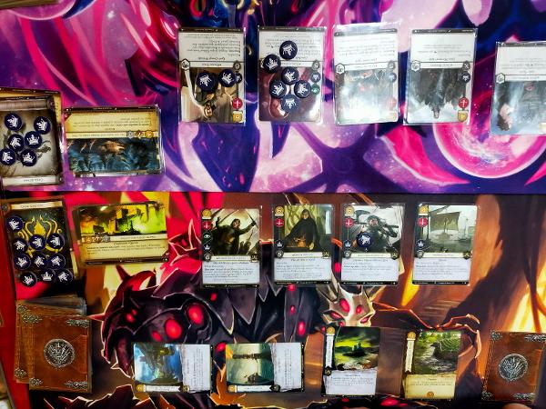 A Game of Thrones: The Card Game (Second Edition) on the table, photo by Sir_Tim