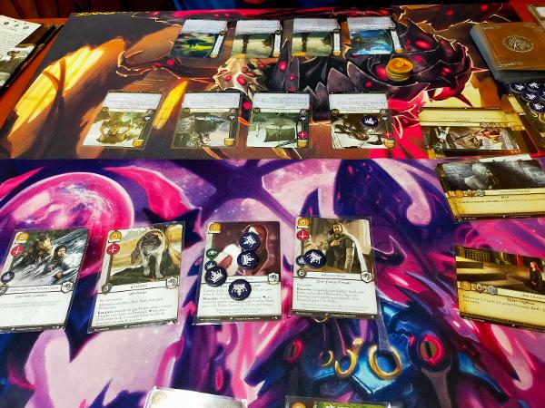 A Game of Thrones: The Card Game (Second Edition) on the table, photo by Sir_Tim