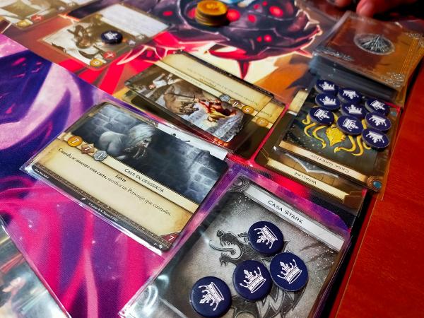 A Game of Thrones: The Card Game (Second Edition) on the table, photo by Sir_Tim