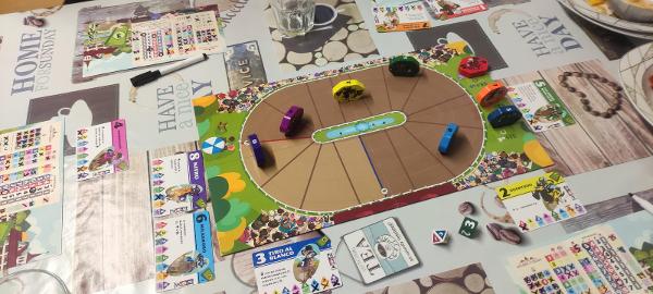 Long Shot: The Dice Game on the table, photo by Shinychi3