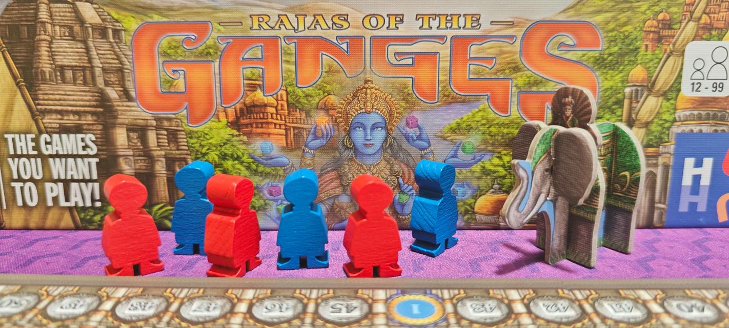 Rajas of the Ganges on the table, photo by onyxo