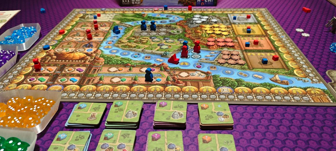 Rajas of the Ganges on the table, photo by onyxo