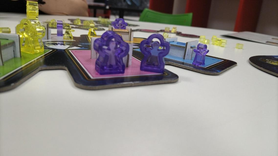 Space Gate Odyssey on the table, photo by Amy