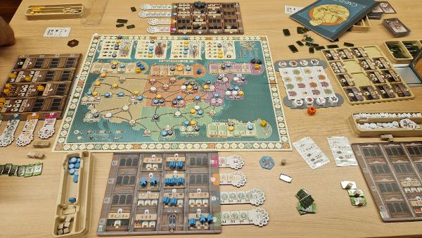 Carnegie on the table, photo by Pere