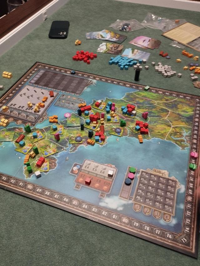 Tinners' Trail (Second Edition) sul tavolo, foto di Jysp