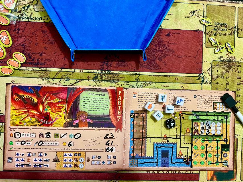 The Hobbit: There & Back Again on the table, photo by Antonello
