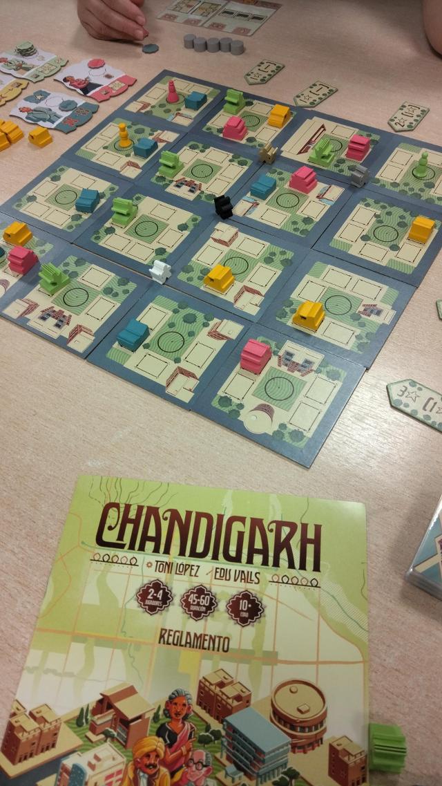 Chandigarh on the table, photo by Amy