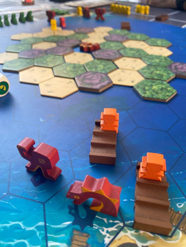 Survive The Island on the table, photo by Juanlu