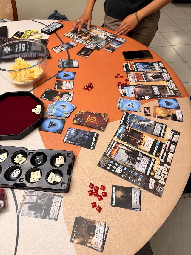 Call to Adventure on the table, photo by Paige