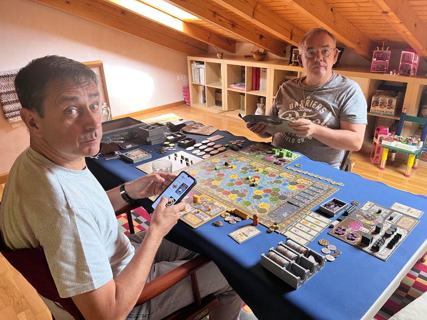 Terra Mystica na stole, foto: Sergio Zer