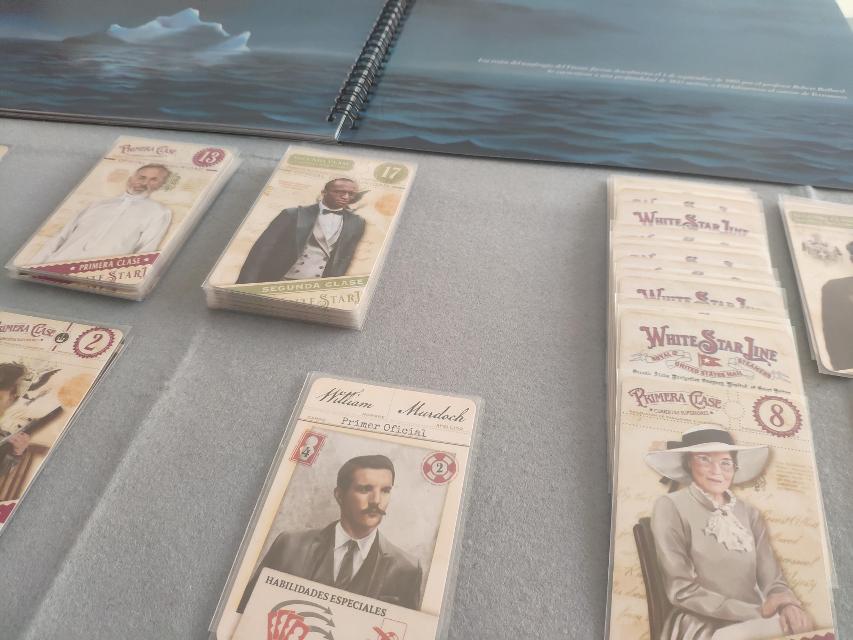 SOS Titanic on the table, photo by Cris