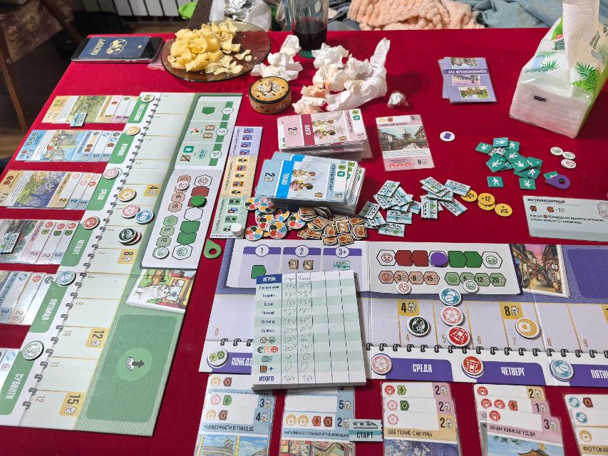 Let's Go! To Japan on the table, photo by Никита Исаев