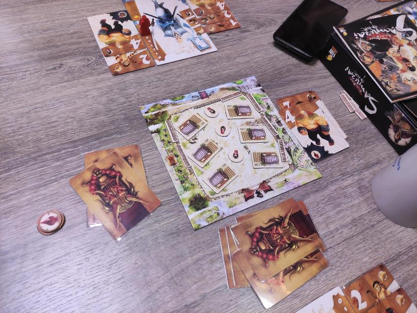 Samurai Spirit on the table, photo by Sebashi